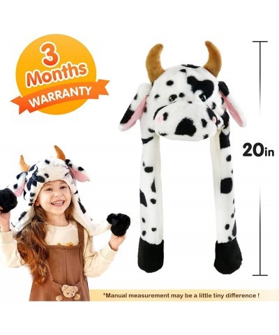 Plush Animal Hat Ear Moving Jumping Hats Funy Interactive Hat $31.01 Kids' Dress-Up Accessories