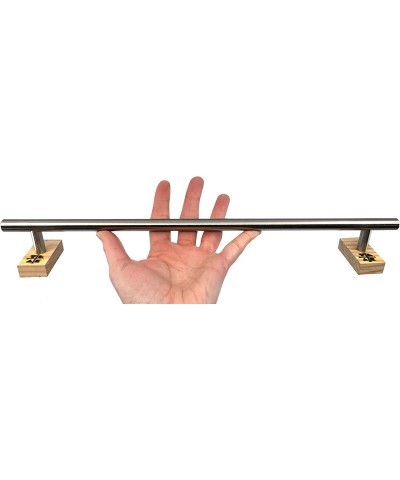 Round Fingerboard Rail - Extra Long Edition - Silver - 15" Long 1.9" Tall - Prolific Series $41.61 Finger Toys