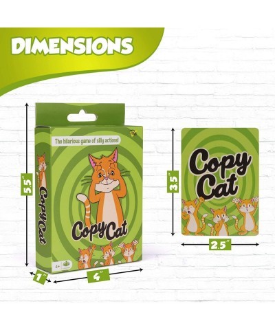 Copy Cat Card Game - Face and Body Expression and Recognition Games - Fun Educational STEM / STEAM Activity Travel Cards - Ac...