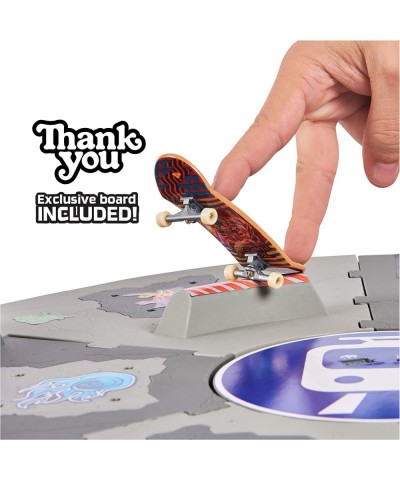 TECH DECK Shredline 360 Motorized Skate Park X-Connect Creator Customizable and Buildable Turntable Ramp Set with Exclusive F...