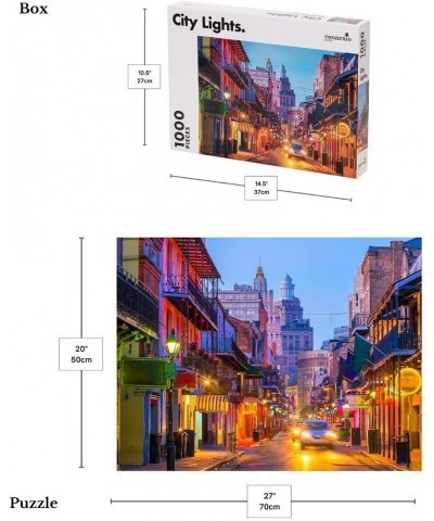 1000 Piece Puzzle Adult – Jigsaw Puzzles – New Orleans - Family Fun $48.78 Jigsaw Puzzles