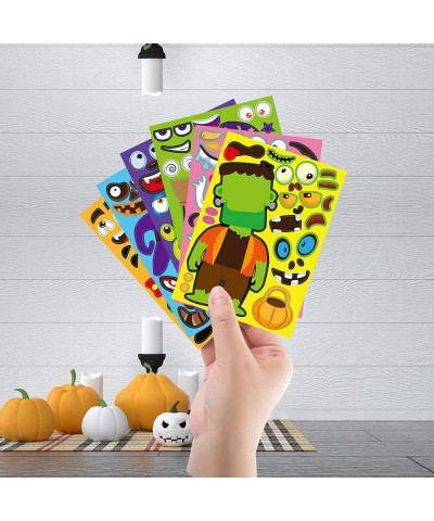 42 Sheets Halloween Party Games Stickers for Kids Make Your Own Halloween Stickers Kids Halloween Activities Stickers Pumpkin...