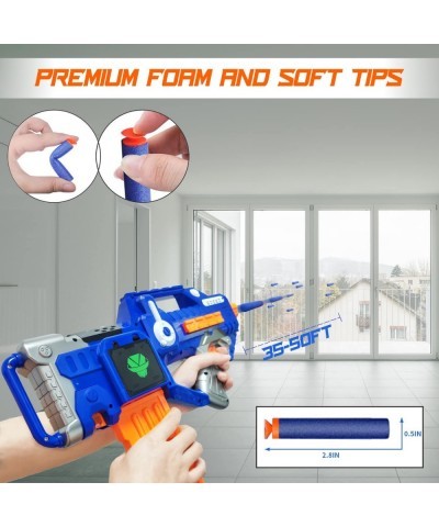 Soft Foam Dart Toy Gun Automatic Blaster Toy for Nerf Gun Darts with 50 Foam Darts Motorized Toy Foam Blaster for Boys Age 5-...