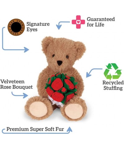 Teddy Bears Stuffed Animals - Rose Bear Rose Teddy Bear 18 Inch $79.86 Stuffed Animals & Teddy Bears