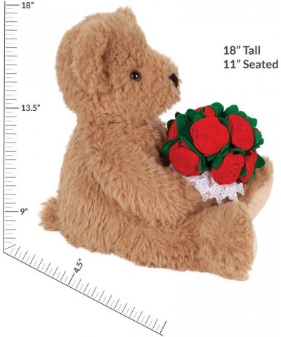 Teddy Bears Stuffed Animals - Rose Bear Rose Teddy Bear 18 Inch $79.86 Stuffed Animals & Teddy Bears