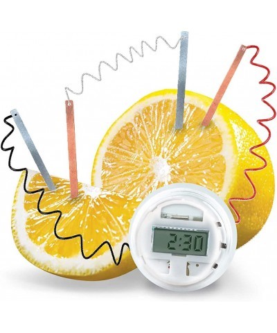 Kidzlabs Lemon Powered Clock Chemical Electrical Science Lab Experiment - STEM Toys Educational Gift for Kids & Teens Girls &...