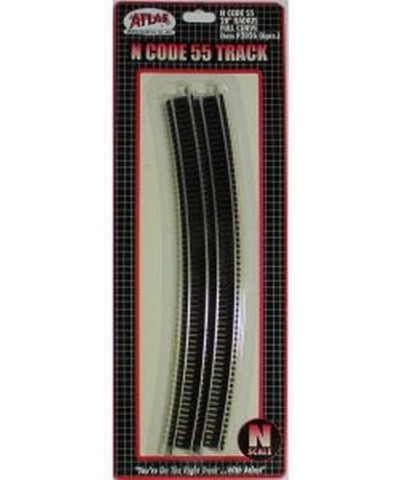 N Scale Code 55 20" Radius Curve 6-Pack Model Train Track $28.43 Toy Vehicle Playsets