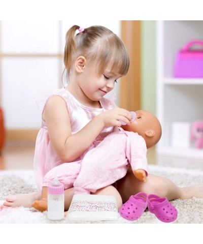 Baby Girl Doll Caring and Feeding Accessories Set (Doll not Included) Pink $17.19 Doll Playsets