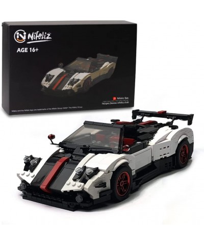 Mini Sports Car Zoda MOC Building Blocks and Construction Toy Adult Collectible Model Cars Set to Build 1:14 Scale Race Car M...