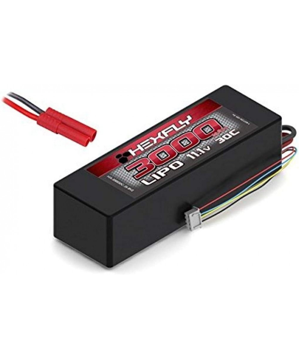 Hexfly 3000mAh 30C 11.1V 3S LiPo Battery for RC Car or Boat $72.14 Hobby Remote & App Controlled Vehicle Parts