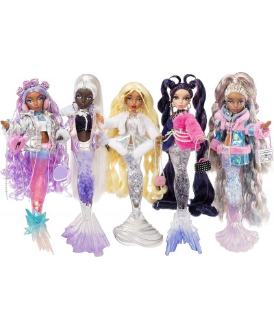 MERMAZE MERMAIDZ? Winter Waves Crystabella? Mermaid Fashion Doll with Color Change Fin Glitter-Filled Tail and Accessories $4...