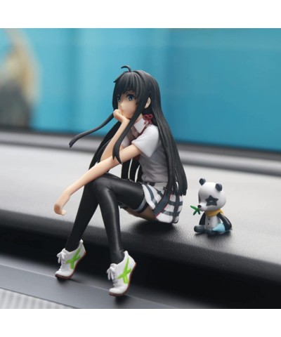 Yukino Yukinoshita Figure PVC Anime Action Figure Toys School Uniform Version Anime Figure Home Office Desktop Car Ornaments ...