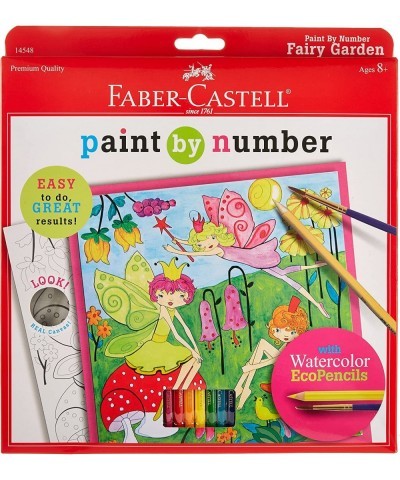 Young Artist Paint By Number Kit Fairy Garden Kids Watercolor Art Kit $17.58 Kids' Drawing & Writing Boards