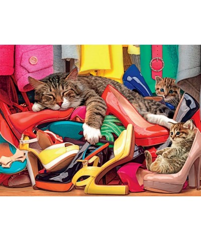 Closet Cats - 750 Piece Jigsaw Puzzle $24.42 Jigsaw Puzzles