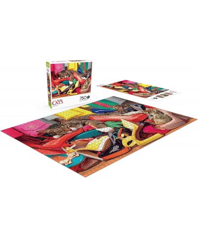 Closet Cats - 750 Piece Jigsaw Puzzle $24.42 Jigsaw Puzzles