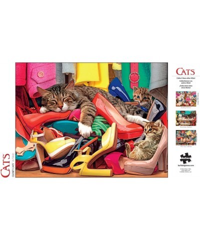 Closet Cats - 750 Piece Jigsaw Puzzle $24.42 Jigsaw Puzzles