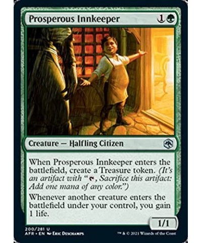 Magic: the Gathering - Prosperous Innkeeper (200) - Foil - Adventures in The Forgotten Realms $13.04 Trading Cards & Accessories