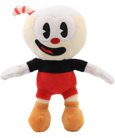 Cuphead Plush Mecup and Brocup+ Demon 3 Piece Game Doll Toy 9.8 Inch Adventure Mecup and Brocup Soft Stuffed Plush Doll for K...