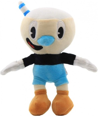 Cuphead Plush Mecup and Brocup+ Demon 3 Piece Game Doll Toy 9.8 Inch Adventure Mecup and Brocup Soft Stuffed Plush Doll for K...