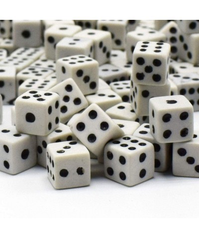 200 Pcs 8mm Mini White Dice with Black Dots 6 Sided Dice Standard Games Dice for Activity Playing Games $15.93 Game Accessories