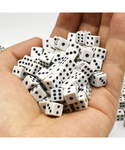 200 Pcs 8mm Mini White Dice with Black Dots 6 Sided Dice Standard Games Dice for Activity Playing Games $15.93 Game Accessories