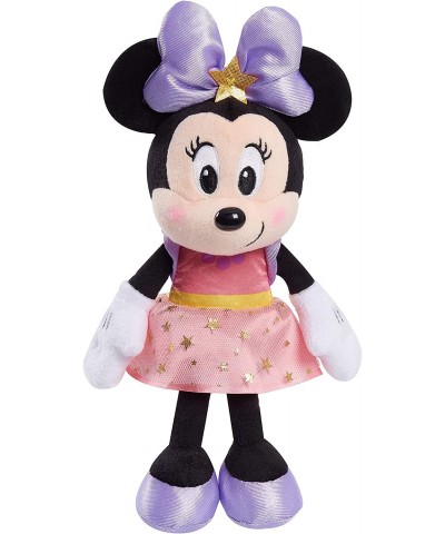 Disney Junior Minnie Mouse 8-Inch Small Stars Minnie Mouse Beanbag Plush Minnie Mouse In Pink Star Dress Stuffed Animal $18.3...