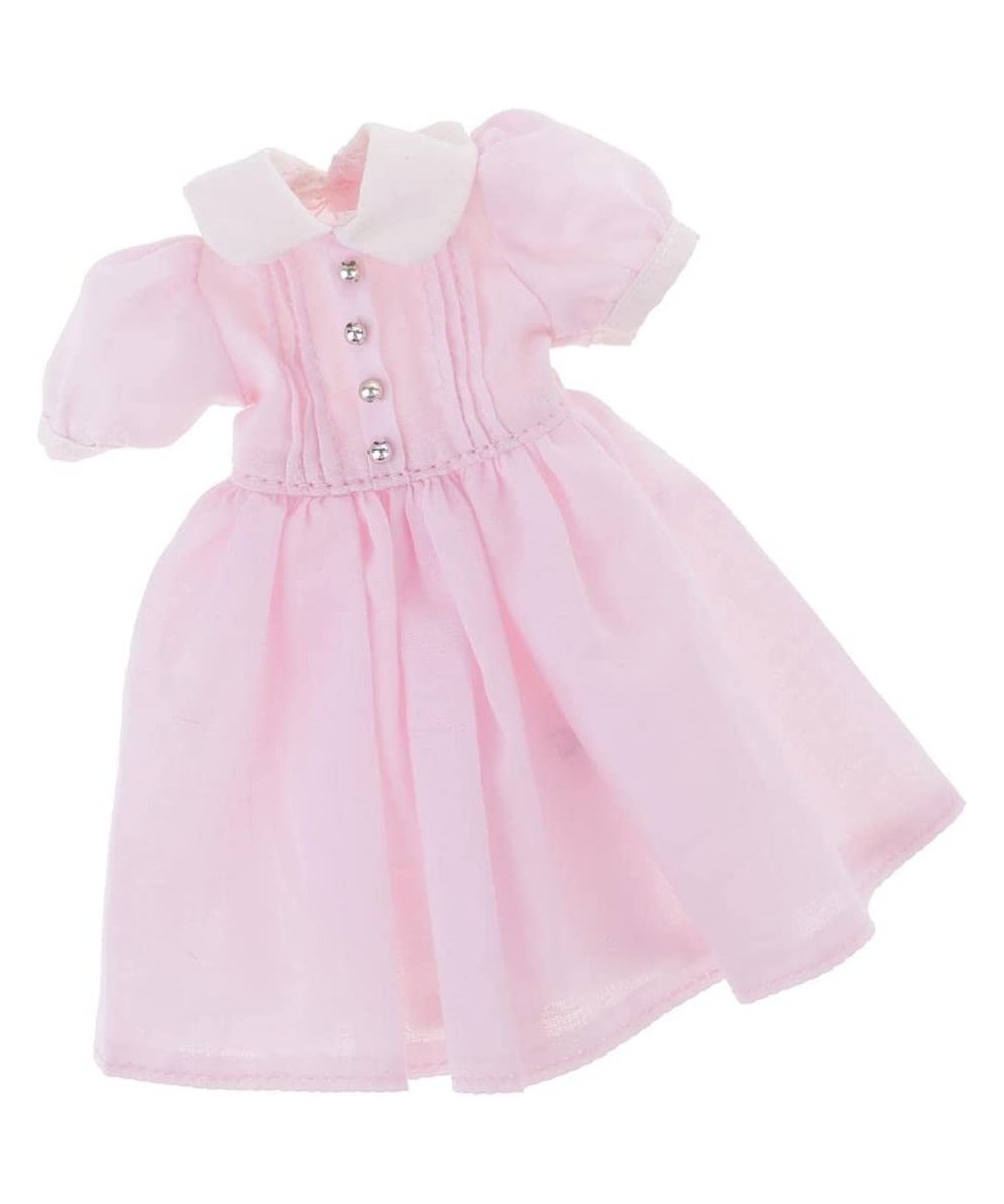 1/6 Doll Lovely Dress for 12" Dolls Dolls Clothes Accessories Pink $18.39 Doll Accessories