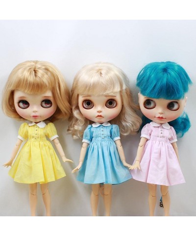 1/6 Doll Lovely Dress for 12" Dolls Dolls Clothes Accessories Pink $18.39 Doll Accessories