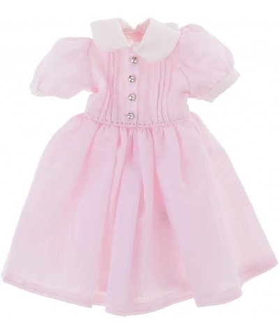 1/6 Doll Lovely Dress for 12" Dolls Dolls Clothes Accessories Pink $18.39 Doll Accessories