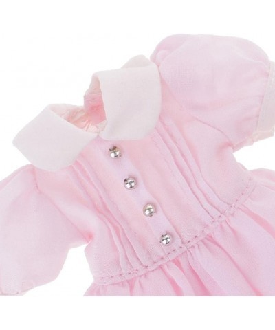 1/6 Doll Lovely Dress for 12" Dolls Dolls Clothes Accessories Pink $18.39 Doll Accessories