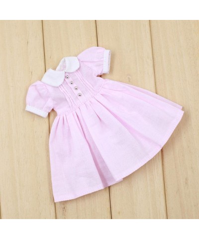 1/6 Doll Lovely Dress for 12" Dolls Dolls Clothes Accessories Pink $18.39 Doll Accessories