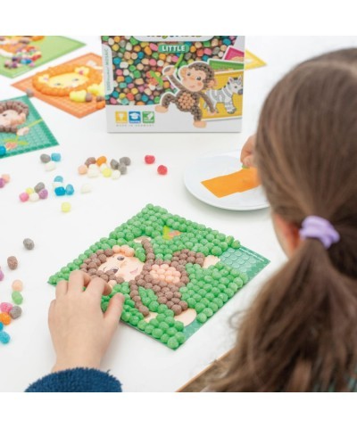 PlayMais Mosaic Little Friends Creative Craft kit for Girls & Boys from 3 Years | 2300 6 Mosaic templates with Animal Childre...