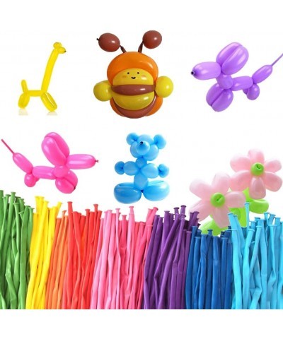 Balloons 100PCS Premium Long Balloons 260Q Latex Twisting Magic Balloons Assorted Color for Animal Shape Weddings Decorations...