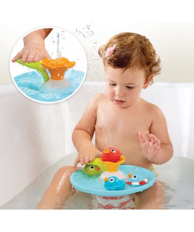 Bath Toy - Magical Duck Race with Auto Fountain Water Pump and 4 Racing Ducks $65.33 Bathtub Toys