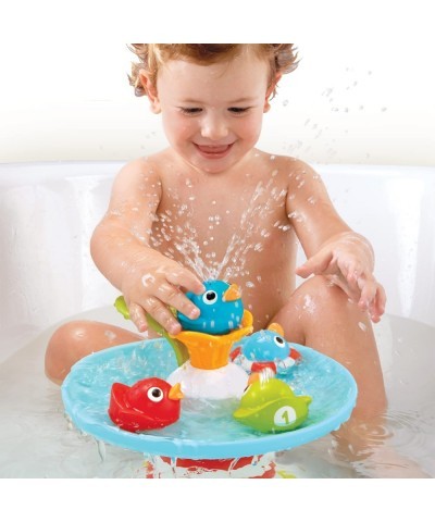 Bath Toy - Magical Duck Race with Auto Fountain Water Pump and 4 Racing Ducks $65.33 Bathtub Toys