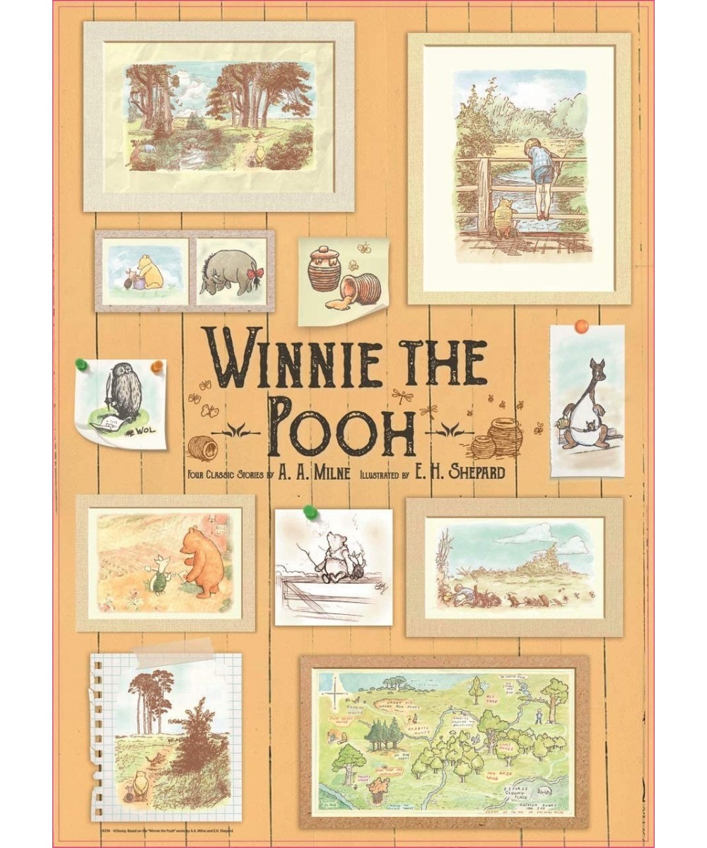 18256 Winnie The Pooh 1000 Piece Photoframes Jigsaw Puzzle Multi $47.88 Jigsaw Puzzles