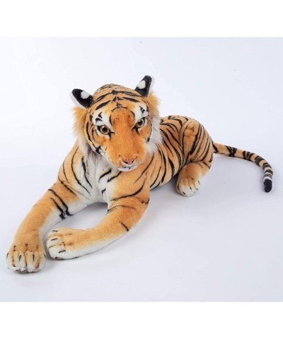 The Plush Yellow Tiger Toys 28-Inch Tall(Tail Measurement Not Included) Striped Sitting Tiger Stuffed Animal $68.36 Stuffed A...