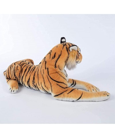 The Plush Yellow Tiger Toys 28-Inch Tall(Tail Measurement Not Included) Striped Sitting Tiger Stuffed Animal $68.36 Stuffed A...