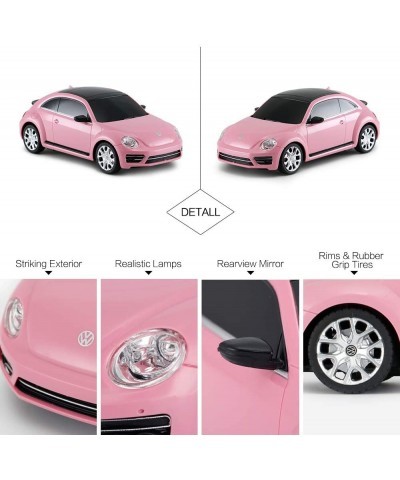 Radio Remote Control 1/24 Scale Volkswagen Beetle Licensed RC Model Car (Pink) $50.37 Remote & App Controlled Vehicles