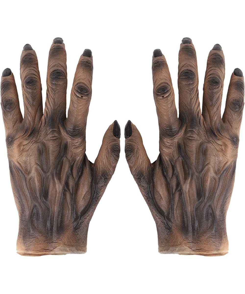 Werewolf Gloves Halloween Costume Wolf Gloves Party Cosplay Horror Gloves Dress up Role Play Devil Witch Finger Gloves Wolf C...