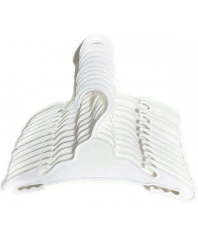 12 White Plastic Doll Hangers (1 Dozen) for 18 inch Doll Clothes $16.41 Dolls