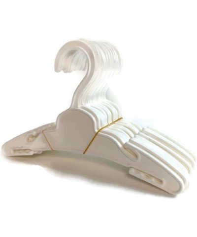 12 White Plastic Doll Hangers (1 Dozen) for 18 inch Doll Clothes $16.41 Dolls