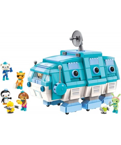 for Age 8+ Building Block Octonauts GUP-I Water Bear Vehicle & Barnacles Kwazii Shellington Tweak Dashi Peso 766pcs Building ...