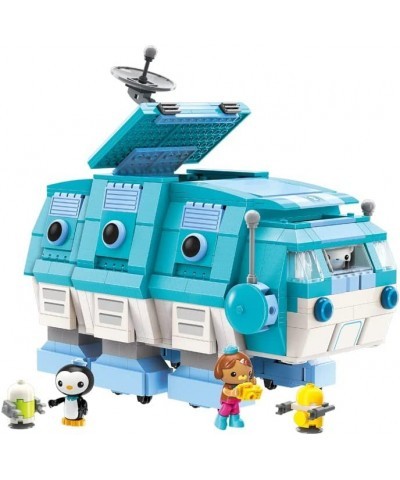 for Age 8+ Building Block Octonauts GUP-I Water Bear Vehicle & Barnacles Kwazii Shellington Tweak Dashi Peso 766pcs Building ...