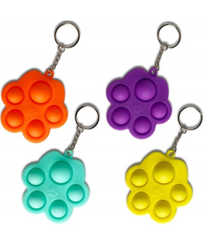 Mini Push Pop Bubble Fidget Sensory Toys Mini Popitz Toys Pop it Keychain Toy Portable Handheld Fidget for Kids Adults Relief...