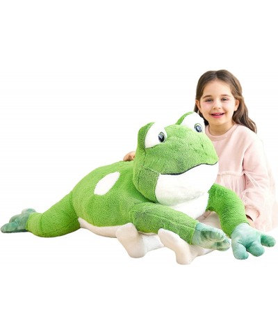 Large Frog Stuffed Animal Plush Toy Giant Frog Cute Jumbo Soft Toys Huge Big Size Plushy Fluffy Fat Oversized Plushie Gifts f...