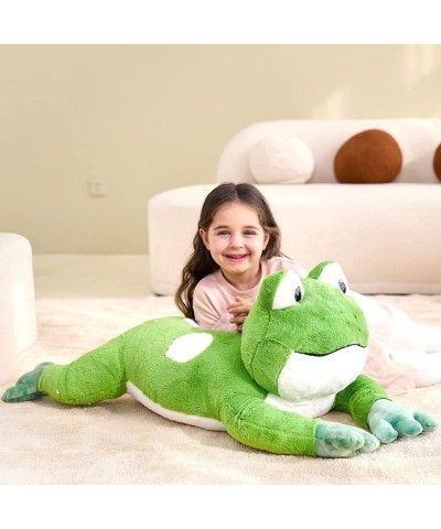 Large Frog Stuffed Animal Plush Toy Giant Frog Cute Jumbo Soft Toys Huge Big Size Plushy Fluffy Fat Oversized Plushie Gifts f...