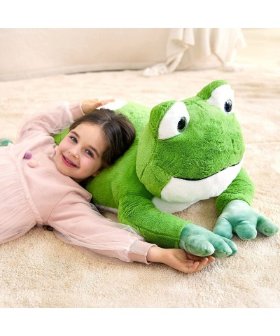 Large Frog Stuffed Animal Plush Toy Giant Frog Cute Jumbo Soft Toys Huge Big Size Plushy Fluffy Fat Oversized Plushie Gifts f...