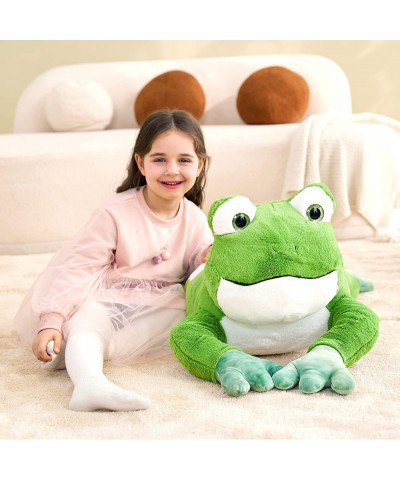 Large Frog Stuffed Animal Plush Toy Giant Frog Cute Jumbo Soft Toys Huge Big Size Plushy Fluffy Fat Oversized Plushie Gifts f...