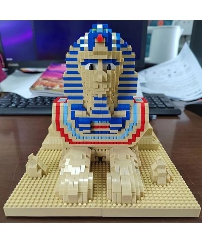 Architecture Egypt The Great Sphinx Statue Micro Building Blocks (2732 Pieces) Creative Building Set for Adults and Teens $66...